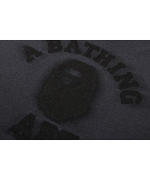 「A BATHING APE」 長袖Tシャツ - ベージュ メンズの画像