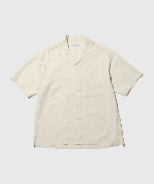 Adam et Rope'半袖シャツ ADAM ET ROPE'（アダムエロペ） シャツ スエードタッチレーヨン