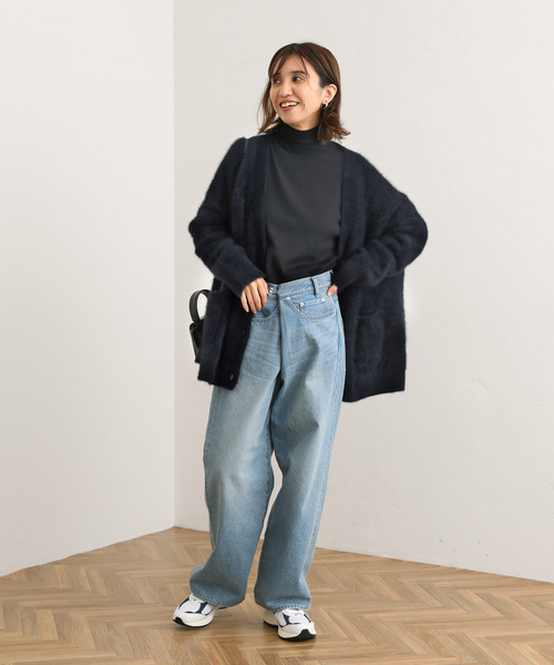 「FRAMeWORK」 デニムパンツ 38 ブルー系その他 レディース_画像2