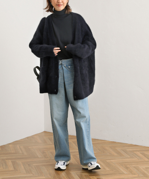 「FRAMeWORK」 デニムパンツ 38 ブルー系その他 レディース_画像6