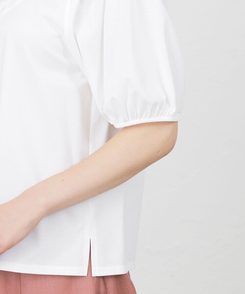 「AMACA」 半袖Tシャツ 40 ブルー系その他2 レディース_画像7
