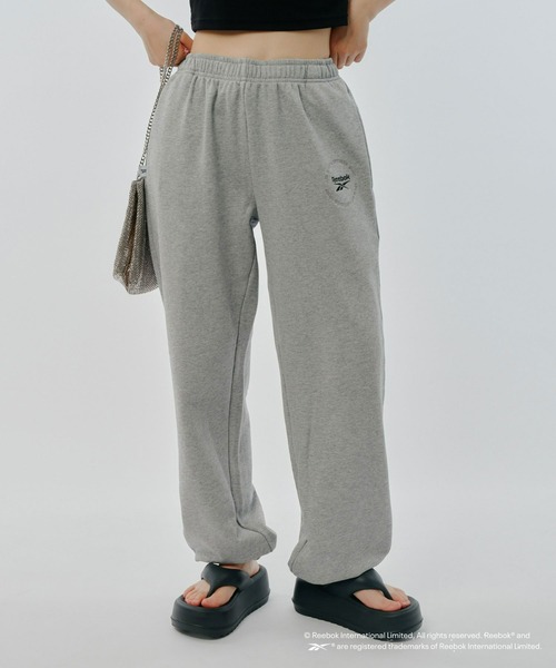 「Reebok」 スウェットパンツ MEDIUM グレー メンズ_画像3