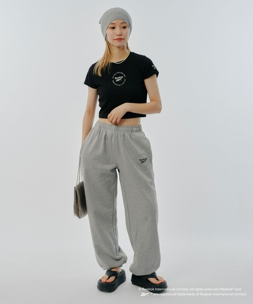 「Reebok」 スウェットパンツ MEDIUM グレー メンズ_画像8