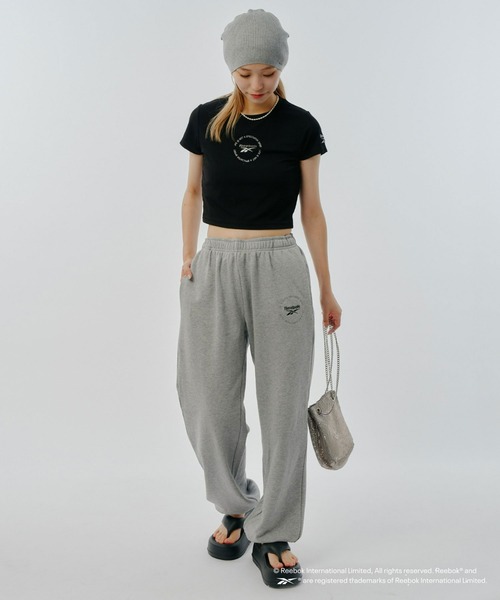 「Reebok」 スウェットパンツ MEDIUM グレー メンズ_画像9