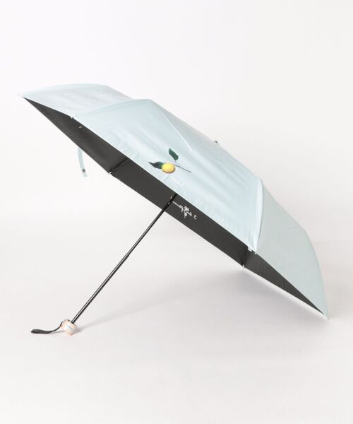 折りたたみ傘 「 agnes b.（アニエスベー）」ボタニカルプリント晴雨