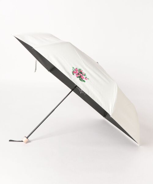 折りたたみ傘 「 agnes b.（アニエスベー）」ボタニカルプリント晴雨