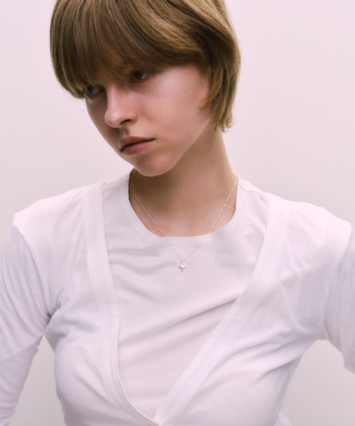 whoseA（フーシー） ネックレス 「silver925」4pointstar Necklace / 4