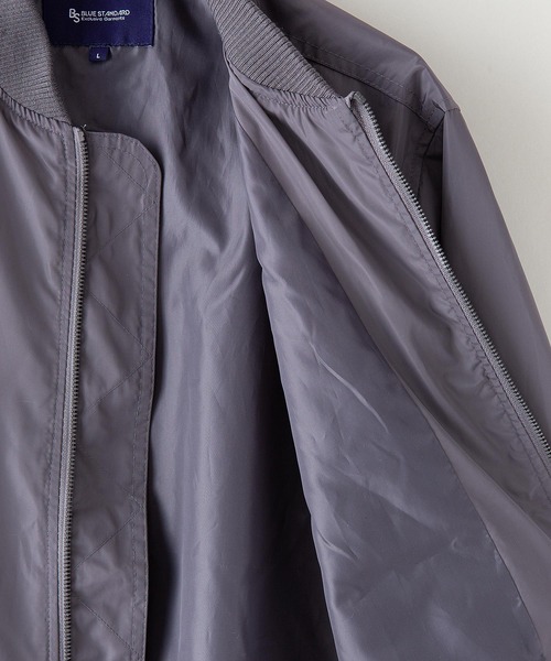 「Blue Standard 」 ブルゾン MEDIUM チャコールグレー メンズ_画像4