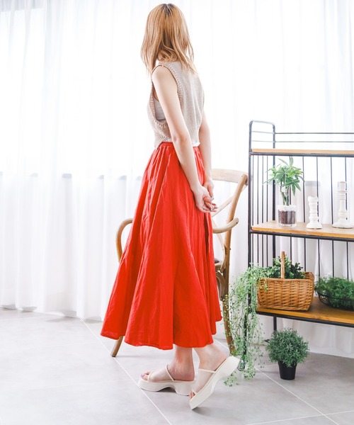 「attagirl」 フラットサンダル L ブラック レディース_画像9