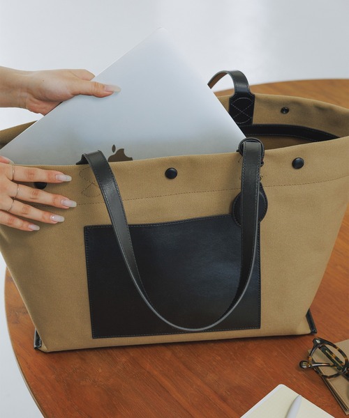 トートバッグ 「E'POR」「A4/PC対応・内側撥水・軽量」SAIL BAG(セイルバッグ)/26SS新型 レディースの画像