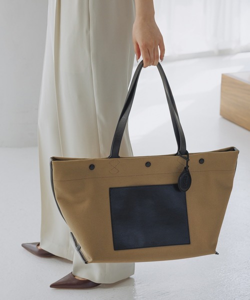 トートバッグ 「E'POR」「A4/PC対応・内側撥水・軽量」SAIL BAG(セイルバッグ)/26SS新型 レディースの画像