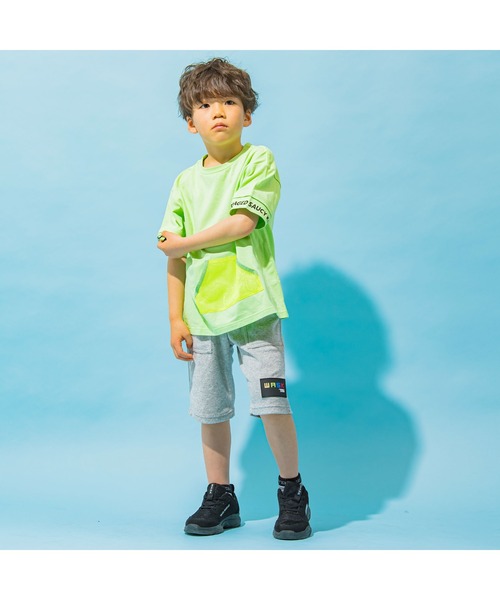 「WASK」 「KIDS」ハーフパンツ 160 オレンジ キッズ_画像2