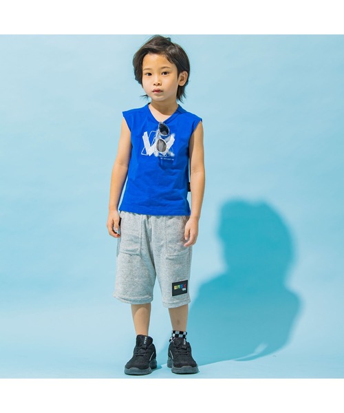 「WASK」 「KIDS」ハーフパンツ 160 オレンジ キッズ_画像3