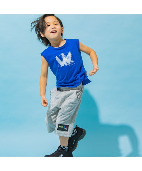 「WASK」 「KIDS」ハーフパンツ 160 オレンジ キッズ_画像4