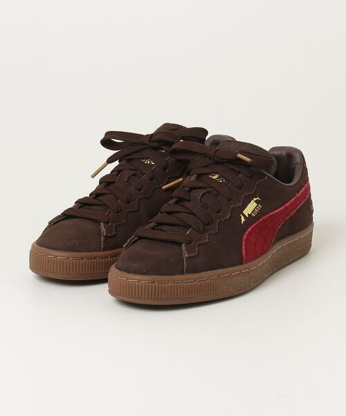 PUMA（プーマ） ローカットスニーカー 22cm ブラウン レディース 