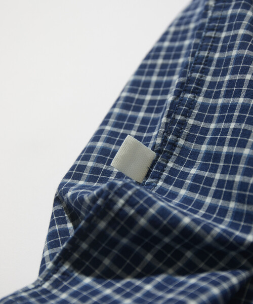 CAHLUMN（カウラム） パンツ Indigo Madras Check Easy Pant メンズ