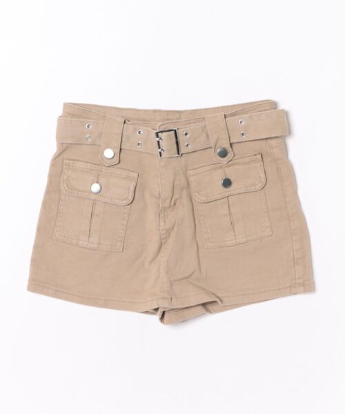 07ss STONE  ギミック ワイドカーゴショーツ Y2K パンツ 「Y2Kカーゴ」ショートパンツ／韓国ストリート／春夏秋／全3色