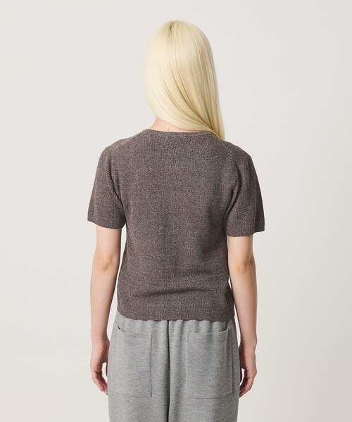 BEAUTY＆YOUTH UNITED ARROWS カーディガン 夏 半袖 コットン ジップ