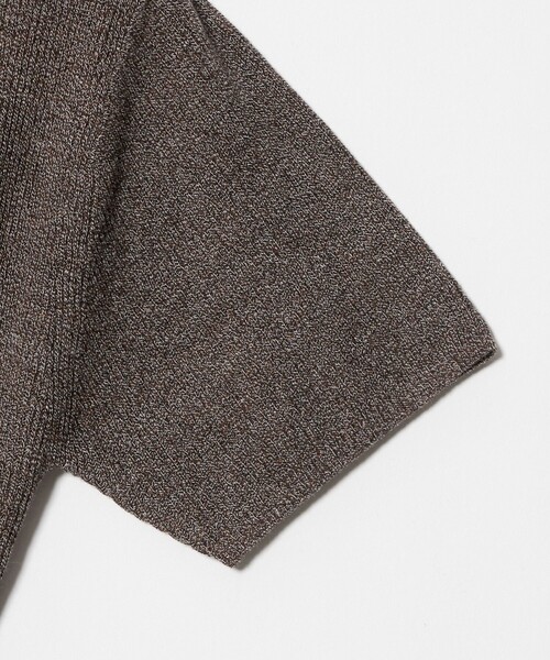 BEAUTY＆YOUTH UNITED ARROWS カーディガン 夏 半袖 コットン ジップ