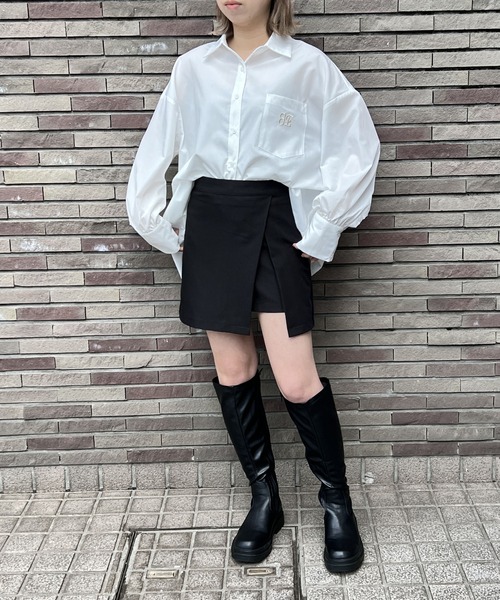 「one way」 長袖シャツ FREE ピンク系その他 レディース_画像9
