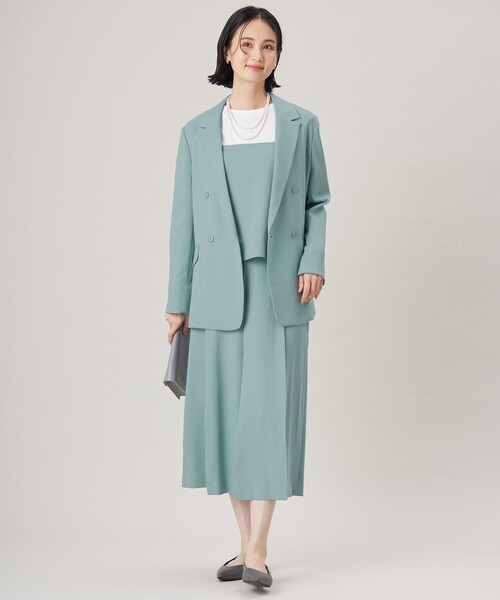 「自由区」 ジャケット 40 グリーン レディース_画像8