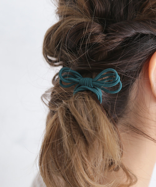 【123】 ハンドメイド　リボン　ヘアゴム Esime（エシミー） ヘアゴム ハンドメイドリボンヘアゴム 10個入り