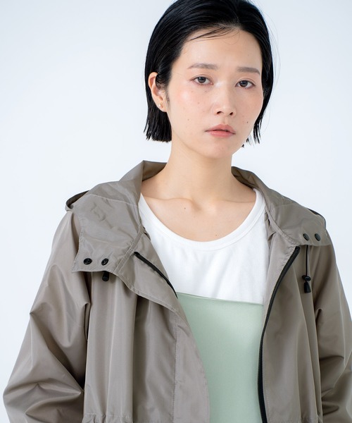 ★みかっぱ★ beautifulpeople モッズコート ロング Wpc. レインコート カッパ ロングモッズ レディース : ZOZOTOWN