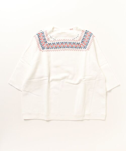 トレーナー スウェット YOUNG ＆ OLSEN BIG FLAKE SWEAT レディース