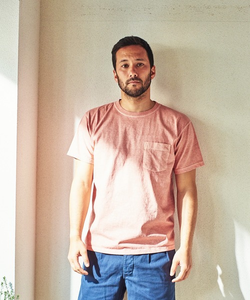 GOOD ON tシャツ S/S CREW NECK POCKET T-SHIRTS (グッドオン