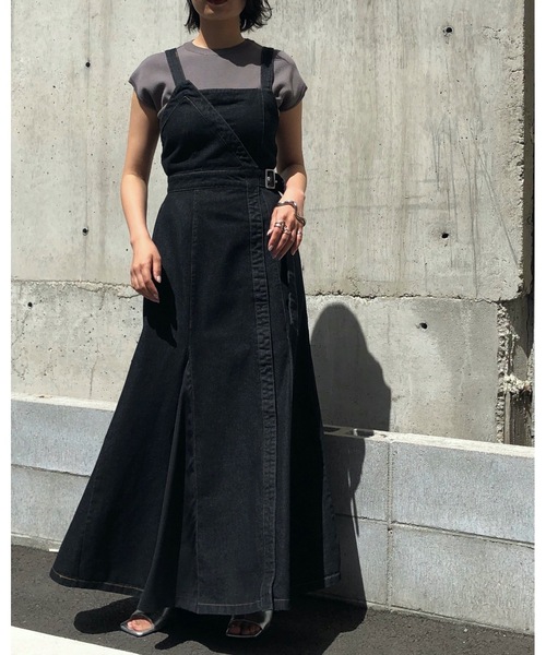 ワンピース G Aime レイヤードライクデニムワンピース Zozotown Paypayモール店 通販 Paypayモール