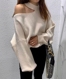 トップス jasmine Jasmine Grandiflorum（ジャスミングランディフローラム） ニット