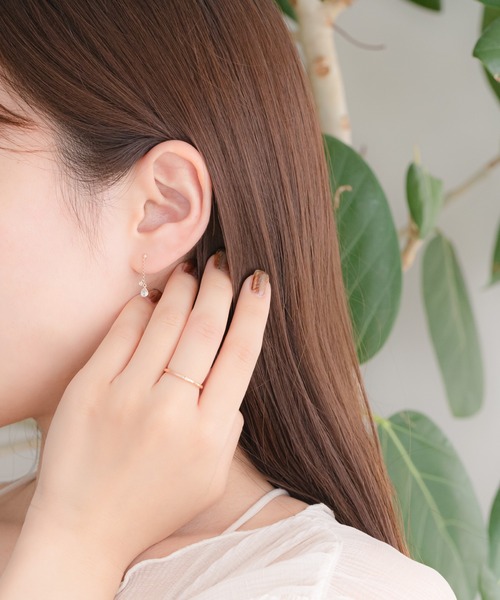 BLOOM（ブルーム） 指輪 リング K10 ピンクゴールド ダイヤモンド