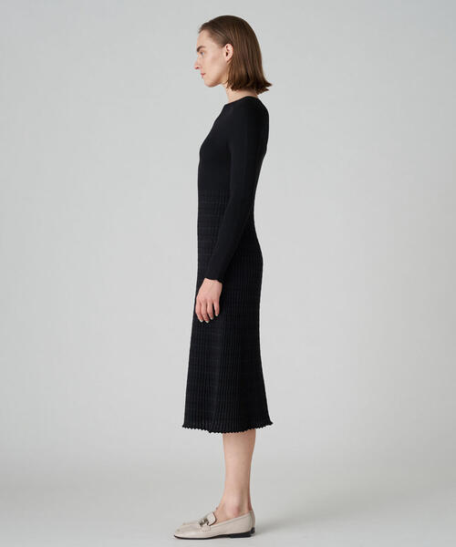 Ballsey（ボールジィ） ワンピース ハーフコースボーダー フレア