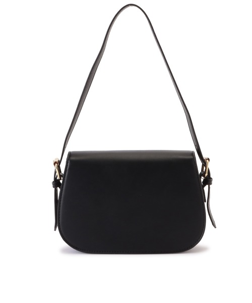Leather Round Shoulder Bag | PIEAL