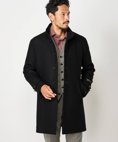 【最終価格 ほぼ未使用】❗️men's bigiスタンドカラーコート Bellandi/べランディ】スタンドカラーコート｜メンズ