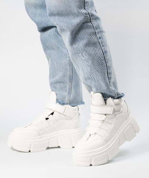 STEVE MADDEN（スティーブ・マデン） スニーカー 厚底ハイカット