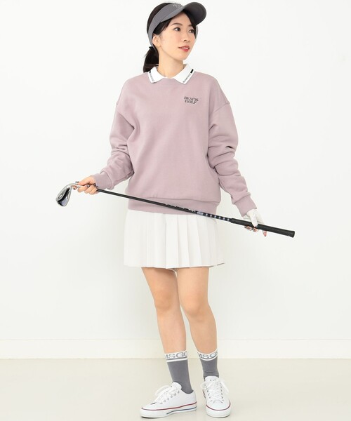 スウェット BEAMS GOLF ORANGE LABEL / サークルロゴ スウェット シャツ BEAMS スウェット GOLF ORANGE LABEL サークルロゴ