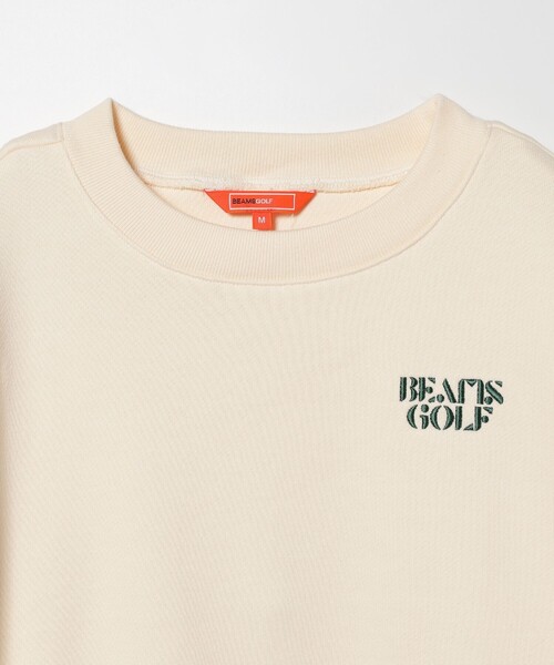スウェット BEAMS GOLF ORANGE LABEL / サークルロゴ スウェット シャツ BEAMS スウェット GOLF ORANGE LABEL サークルロゴ