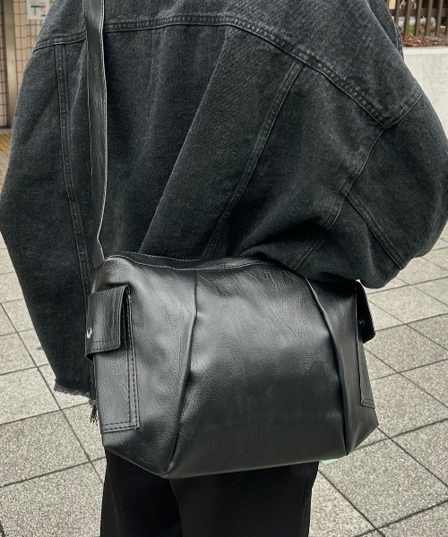 Plus Style ショルダーバッグ BAG55 HORSE LEATHER MINI SHOULDER BAG ホースレザー ミニショルダー