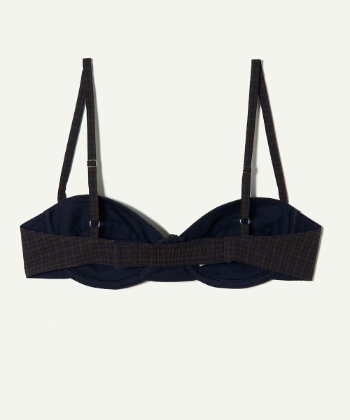 leinwande（ラインヴァンド） Check Bra Top / チェックブラトップ