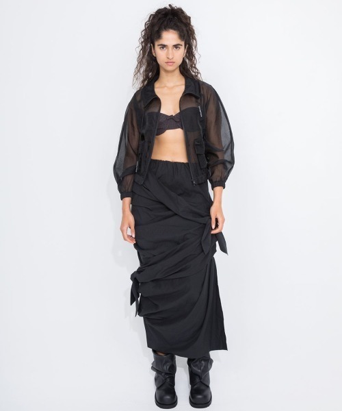 leinwande（ラインヴァンド） Check Bra Top / チェックブラトップ