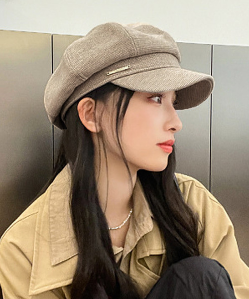 Dewlily 帽子 キャスケット キャスケットベレー帽 レディース