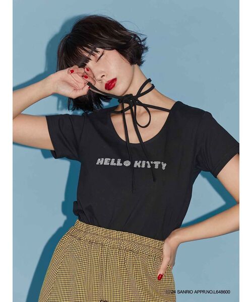 jouetie（ジュエティ） tシャツ 半袖 「ハローキティコラボ」jouetie