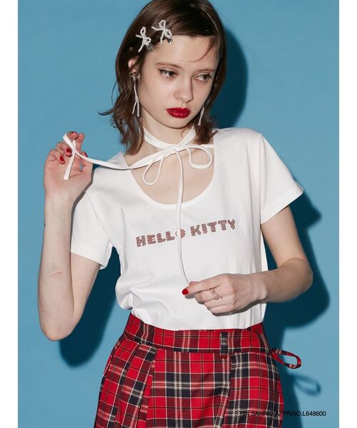 jouetie（ジュエティ） tシャツ 半袖 「ハローキティコラボ」jouetie