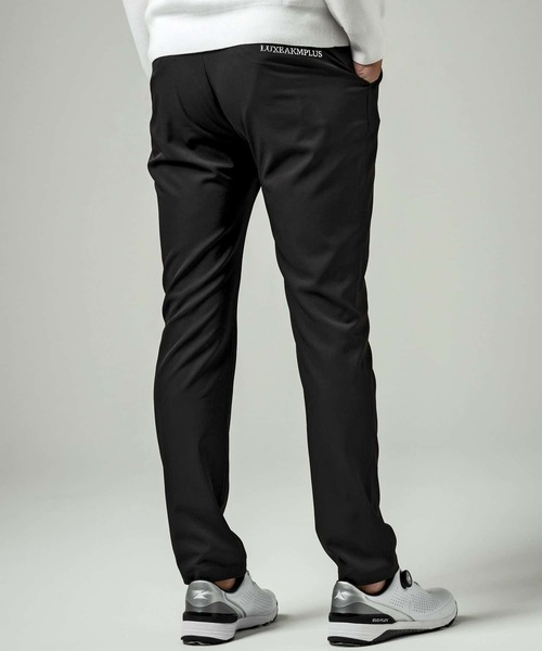 LUXEAKMPLUS 24SS サイドジップ ロゴ パンツ GOLF ゴルフ 美品