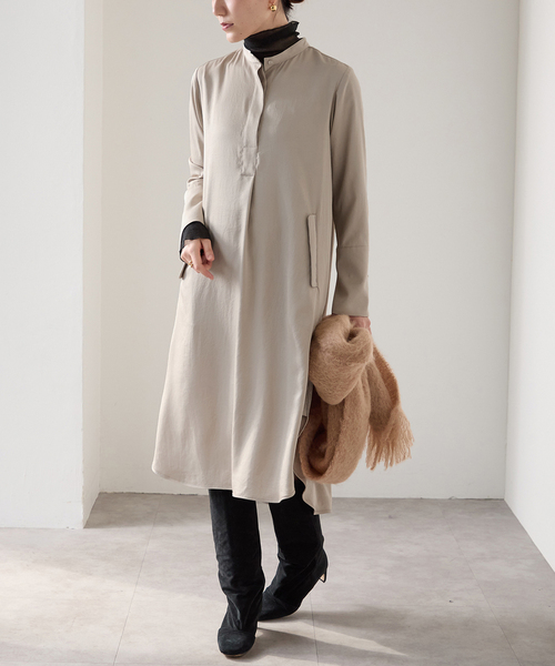 VERMEIL par iena ワンピース シルキーツイルワンピース : ZOZOTOWN 