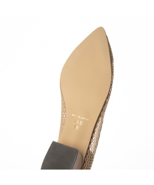 carino ベージュ ポインテッドトゥ ハイヒール carino パンプス ポインテッドトゥメッシュパンプス : ZOZOTOWN