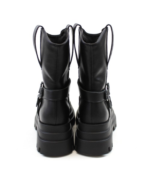 新品！VIVIEN PRODUCED BY VIVIEN DIV定価39900 VIVIAN ブーツ 厚底リングハーネスエンジニアブーツ ZOZOTOWN+
