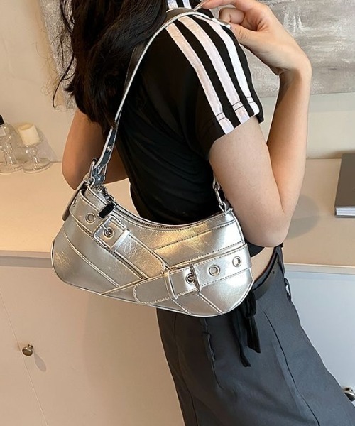 SHEENA ショルダーバッグ バッグ ダブルベルテッドショルダー