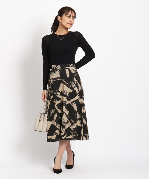 COUP DE CHANCE（クードシャンス） スカート 「洗える／ウエストゴム